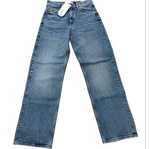 SOLD 🛑Zara Blue Straight-Leg Jeans Versatile Denim